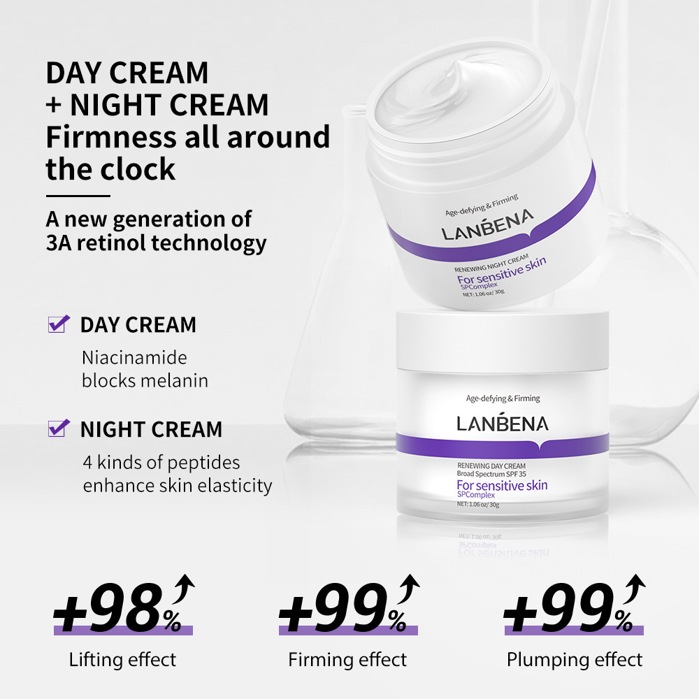 LANBENA  oem brand name chinese shirley teen effective face whitening cream antiaging hydrogen pore top best p care face cream