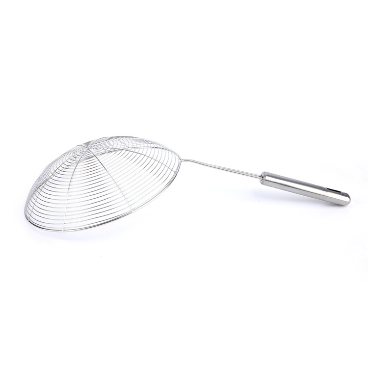 16# Wholesale 201 Stainless Steel Kitchen Wire Food Oil Skimmer Strainer