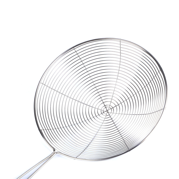 16# Wholesale 201 Stainless Steel Kitchen Wire Food Oil Skimmer Strainer