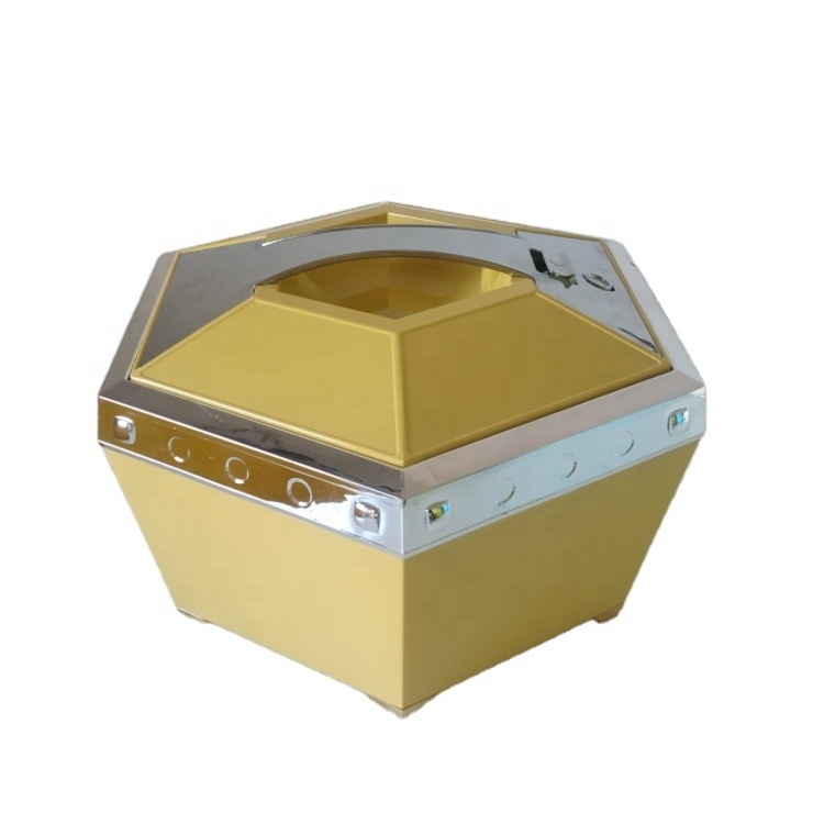 Free Sample ABS 3L/5L/7L Deluxe Stainless Steel Insulated  Thermal Hot Pot Food Warmer Container Casserole