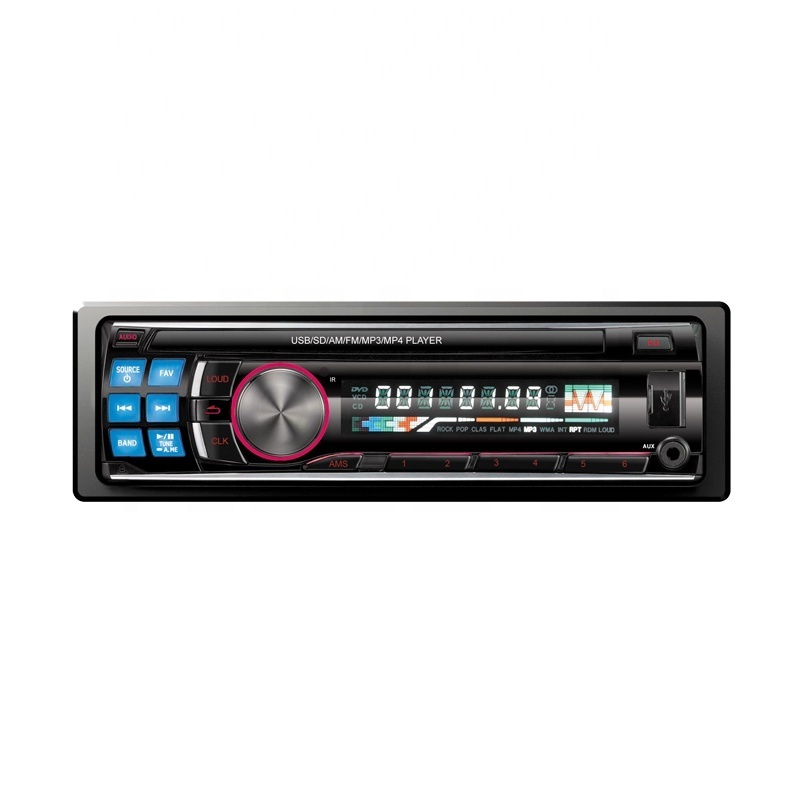 Professional car tape mp3 player with tuning light 1 din BT sound system car audio mp3 with FM WMA SD USB