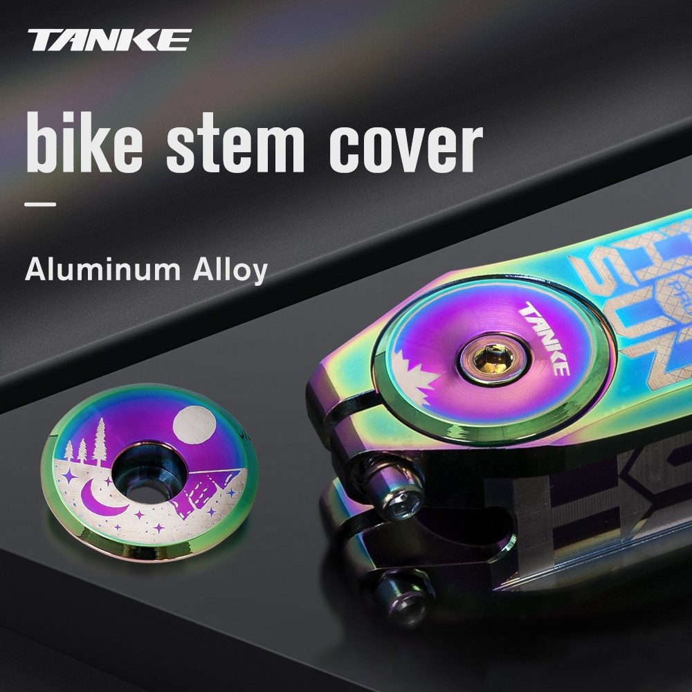 TANKE Bike Stem aluminium alloy  Cap only 5.2g Ultra light Headset cover With Screw for 28.6mm Fork  MTB Mountain Road