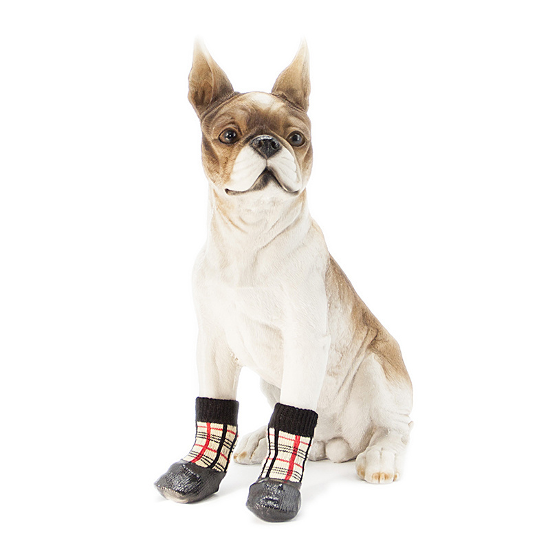 Lanboer waterproof pet socks/shoes for dogs anti-slip logo and pattern customization dogs accessories