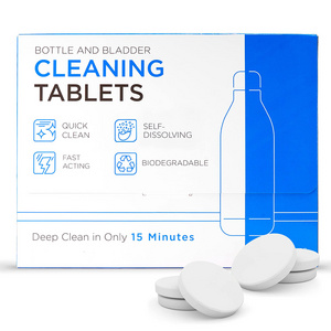 Custom Packing Private Label Tablet Wash Biodegradable Effervescent Organic Toilet Cleaning Tablets