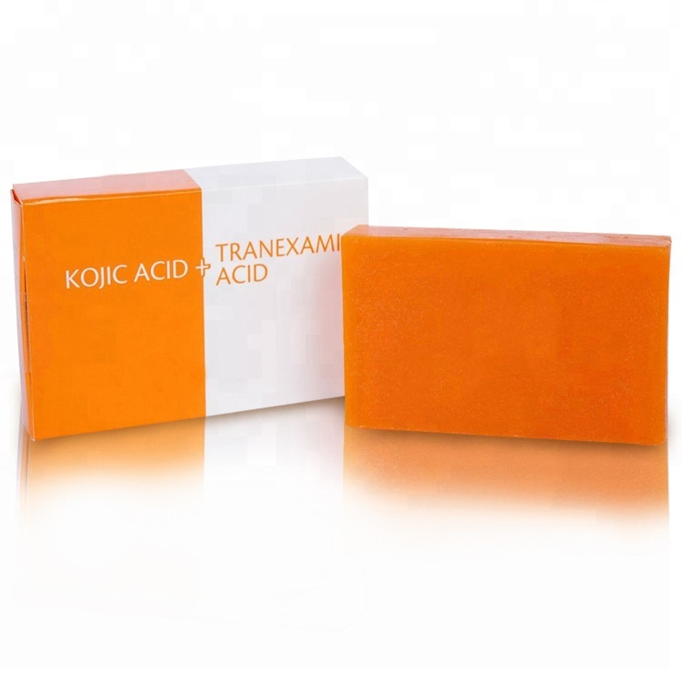 Factory Private Label Body and Face  Clean Kojie San Whitening Skin Brightening Kojic Acid Soap