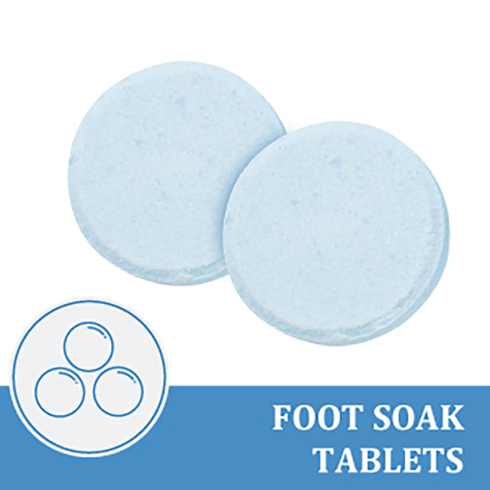 Custom Packing Natural Organic Pedicure Manicure Soak Tablet for Softens & Conditions Skin Nail Cuticle