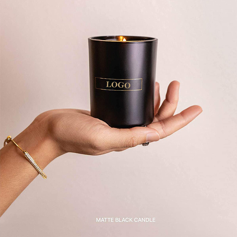 Private Label Luxury Custom Logo Smokeless Organic Natural Long Lasting Aromatherapy Soy Wax Scented Candle