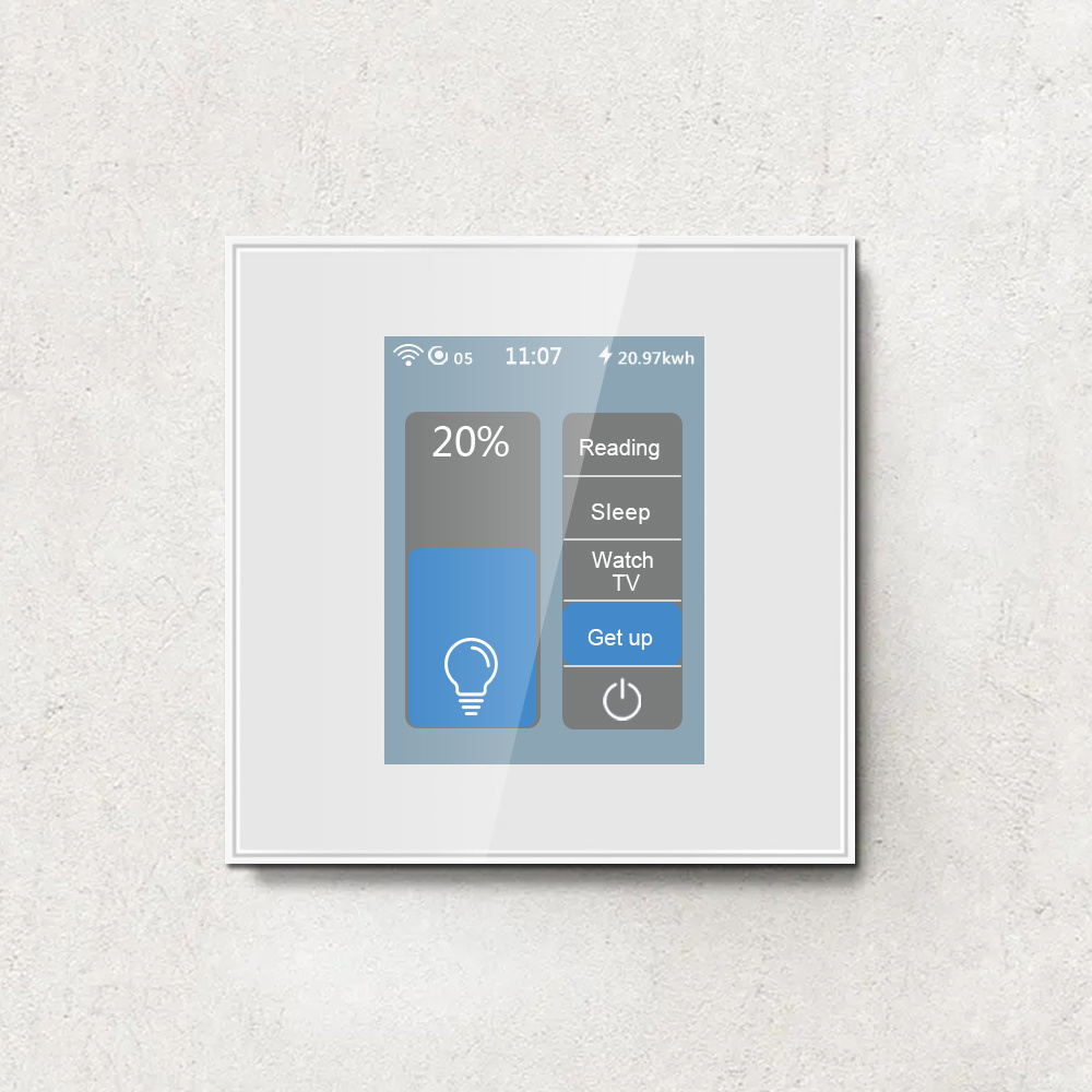 2024 LCD Smart Dimmer Switch for smart home work with Apple home kit and TUYA&Smart life app