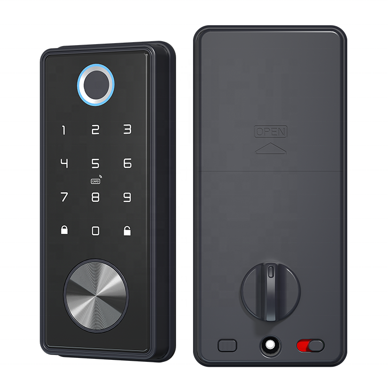 smart wifi lock with high resolution fingerprint door lock remote door lock Tuya smart life wifi fingerprint