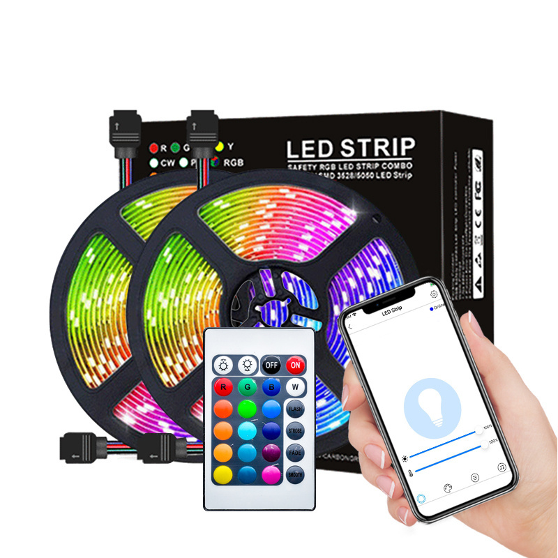 Lanbon Smart Home latest WIFI Mesh Technology RGB color LED light strip Amazon alexa and Google home voice control