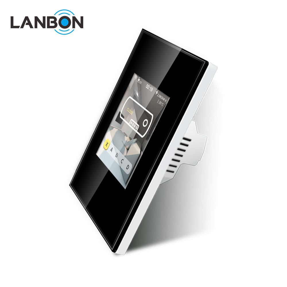 Lanbon L8 wifi mesh touch dimmer switch US standard 220V dimmer smart switch with remote timer compatible google& apple homekit