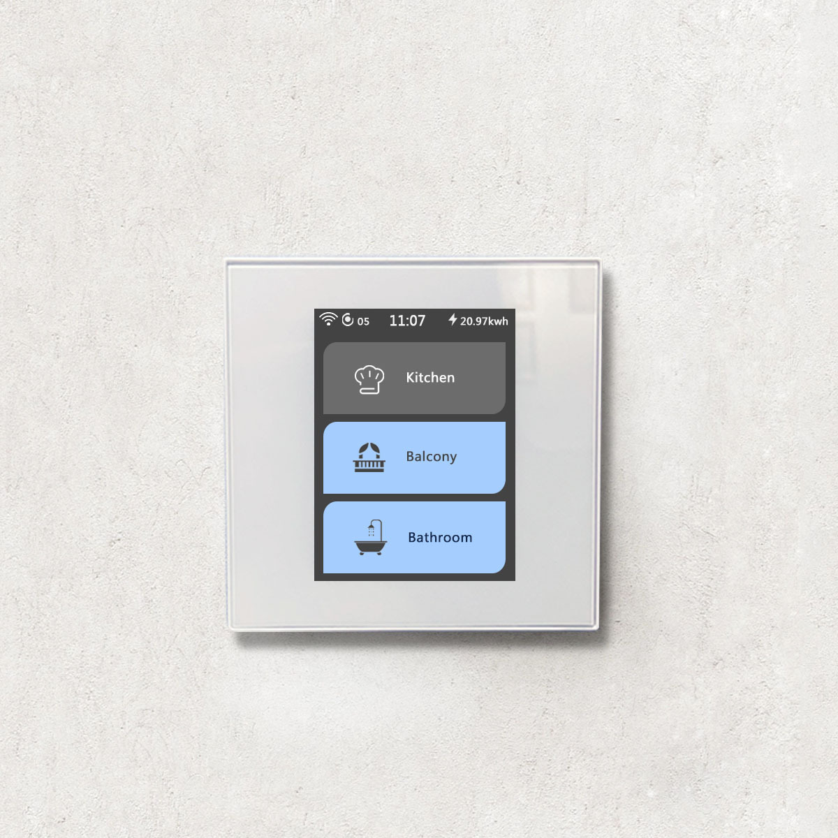 WIFI Mesh low power wall mounted smart light switch work with Apple homekit and TUYA smart life