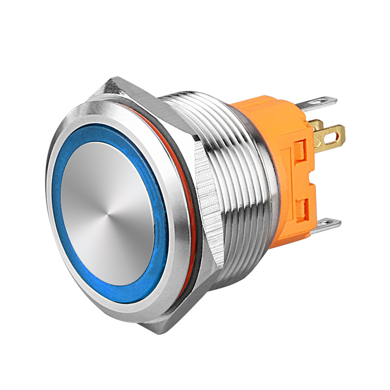 LANBOO push button switch 16/19/22/25mm 3A self-locking reset can be customized waterproof IP67