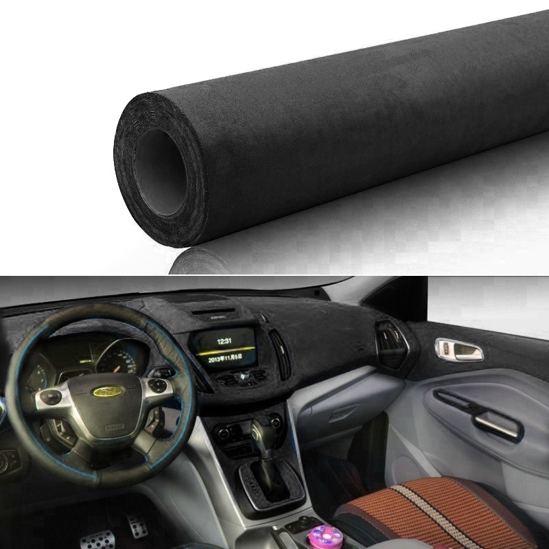 Premium Micron water proof suede fabric car wrapping velvet self adhesive film