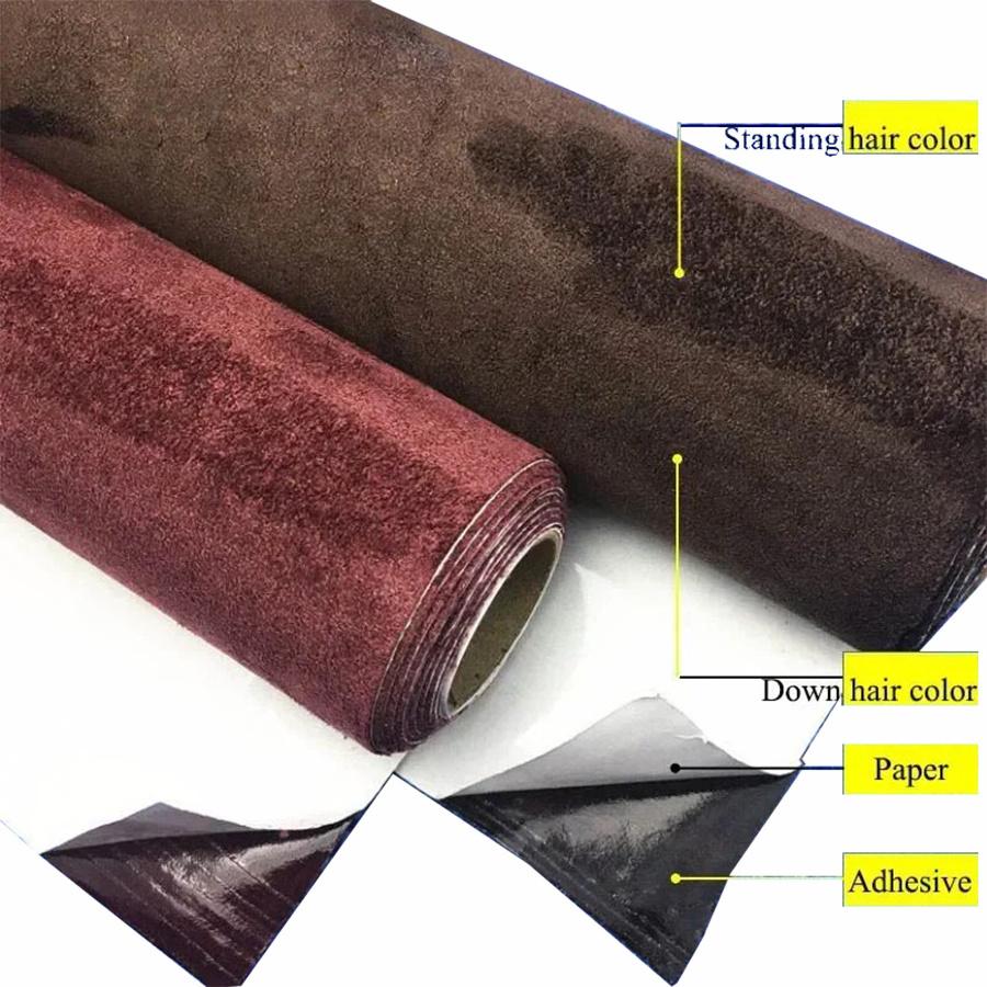 Premium Micron water proof suede fabric car wrapping velvet self adhesive film