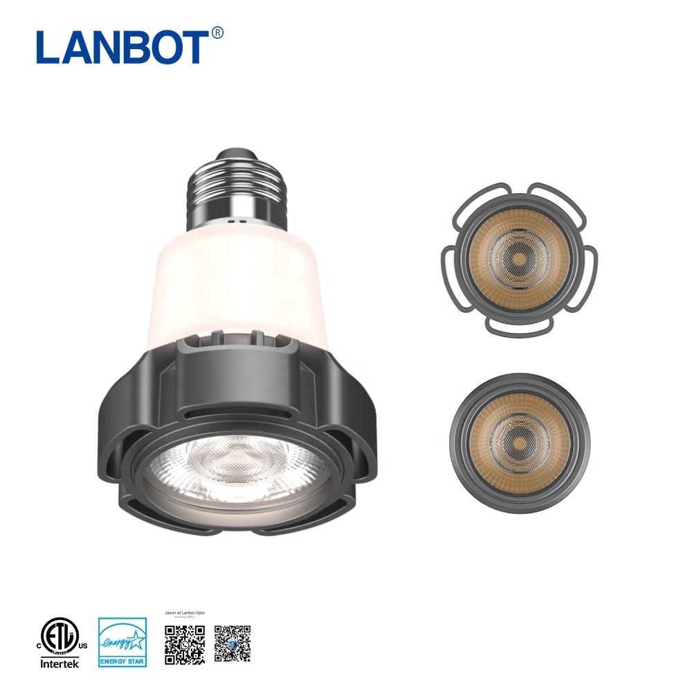 High Lumens 8W Narrow Beam Angle 10 Degree COB LED Spotlight AC90-260V DC12V MR16 GU10 GU5.3 For Display Lighting