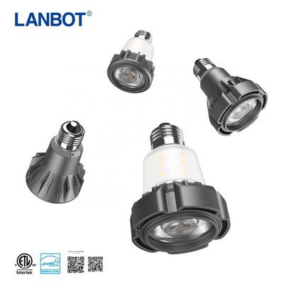 High Lumens 8W Narrow Beam Angle 10 Degree COB LED Spotlight AC90-260V DC12V MR16 GU10 GU5.3 For Display Lighting