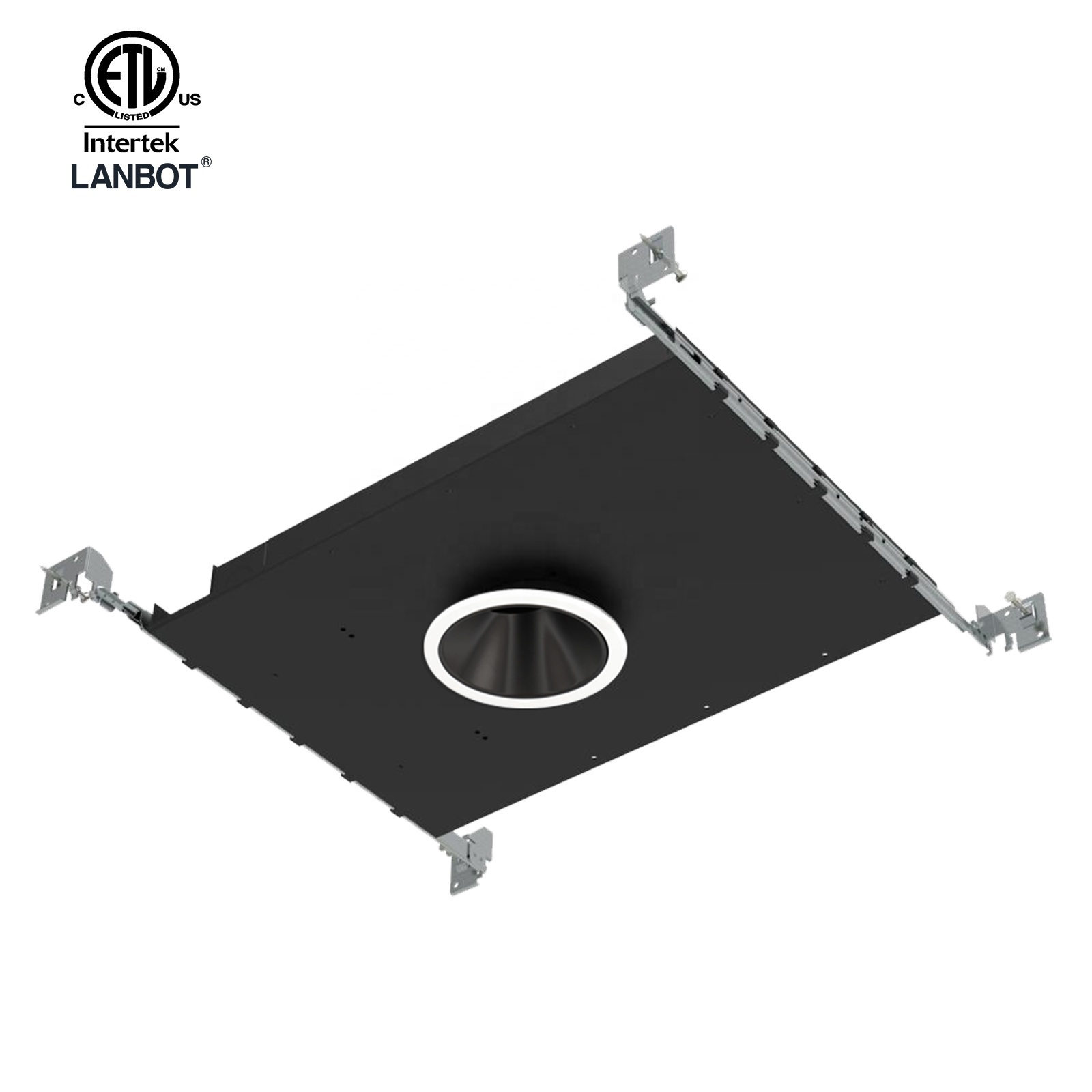 3 inchIC Airtight Slope Aluminum Recessed  120v Remodel  Led Lights Housing With Energy Star