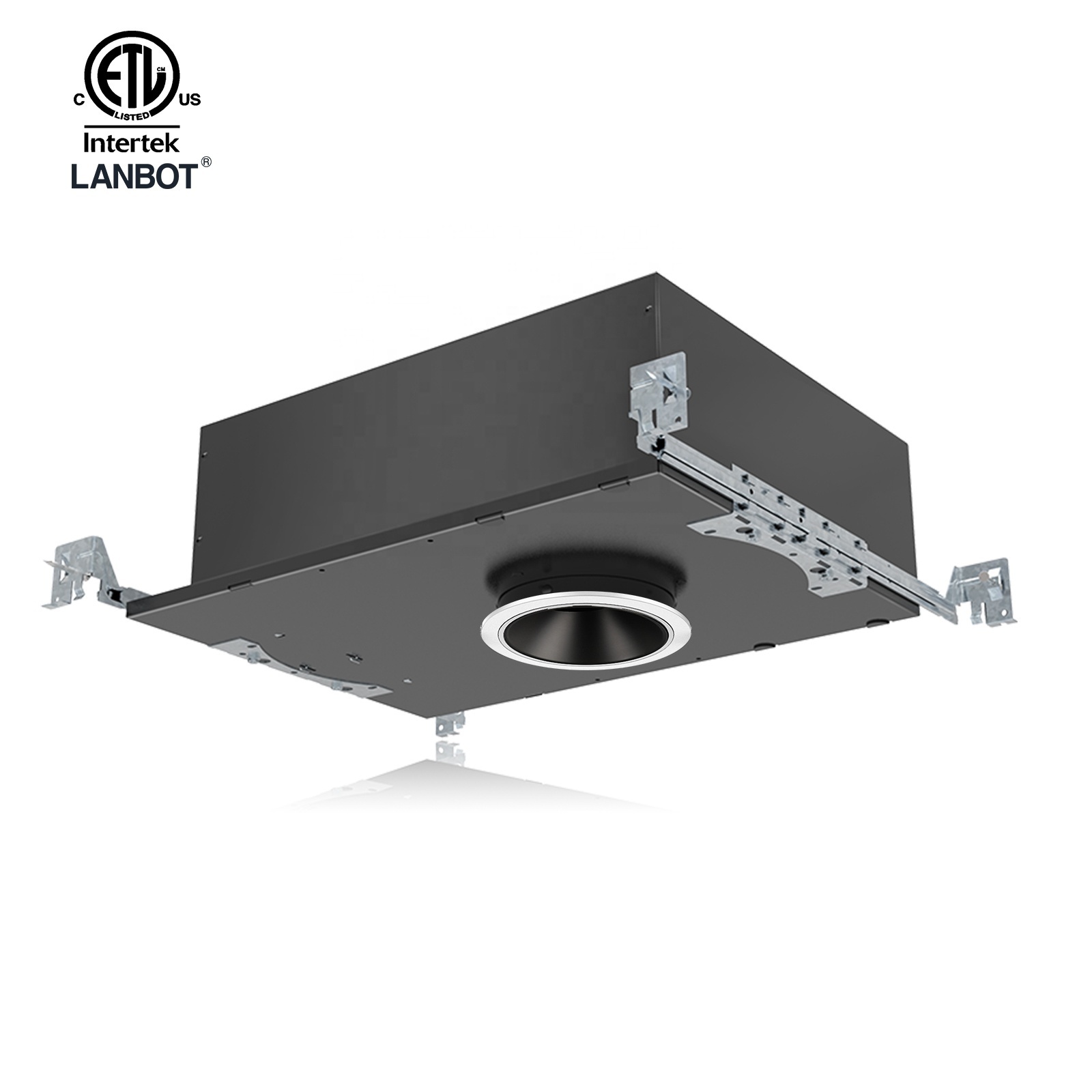 3 inchIC Airtight Slope Aluminum Recessed  120v Remodel  Led Lights Housing With Energy Star