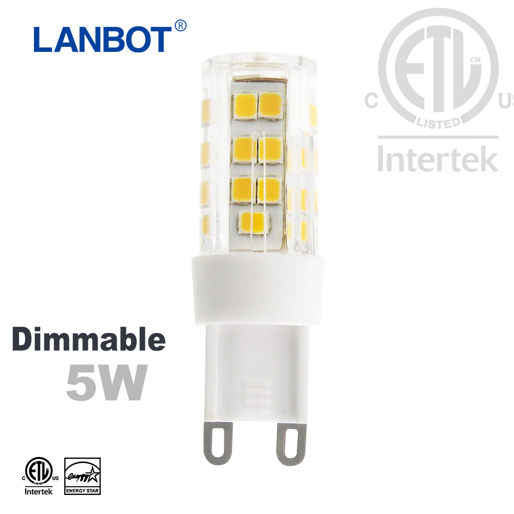 High Lumen 3000K G4 G9 dimmable led lamps G9 bulb