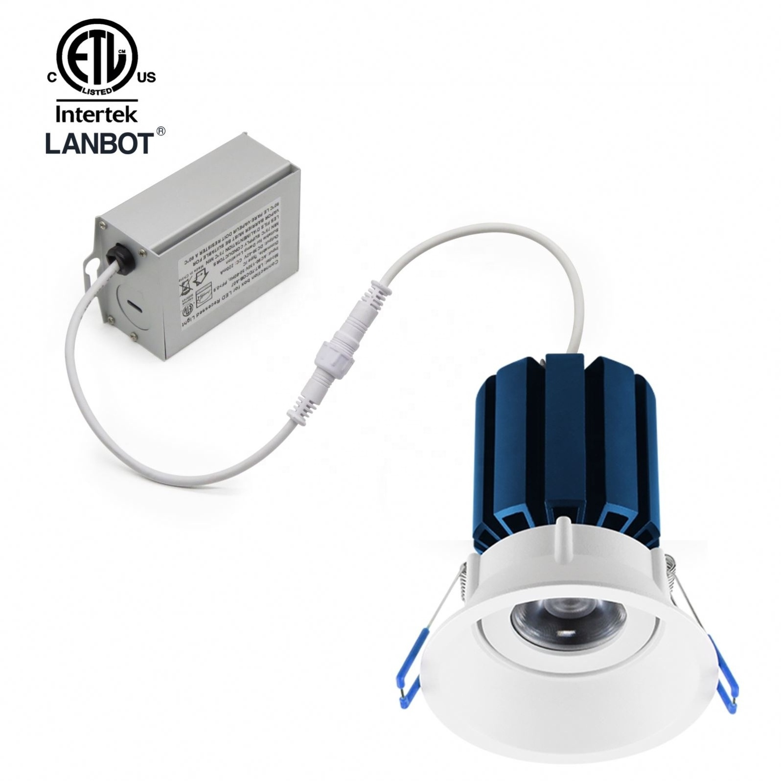 ETL list 120V 3 inch GU10/MR16 spotlight housing light recessed gu10 mr16 fixture downlight led modules