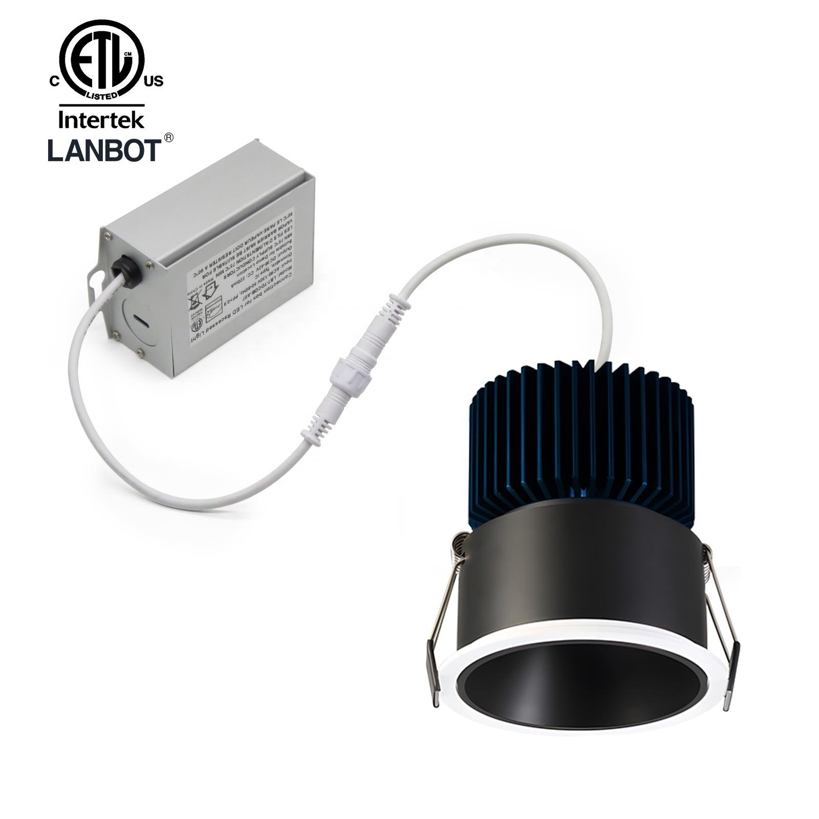 LANBOT 3 inch 4 inch 6 inch 6W 12W 16W Recessed Ceiling Rgbw Rgb Led Down Lights Smart LED Downlights