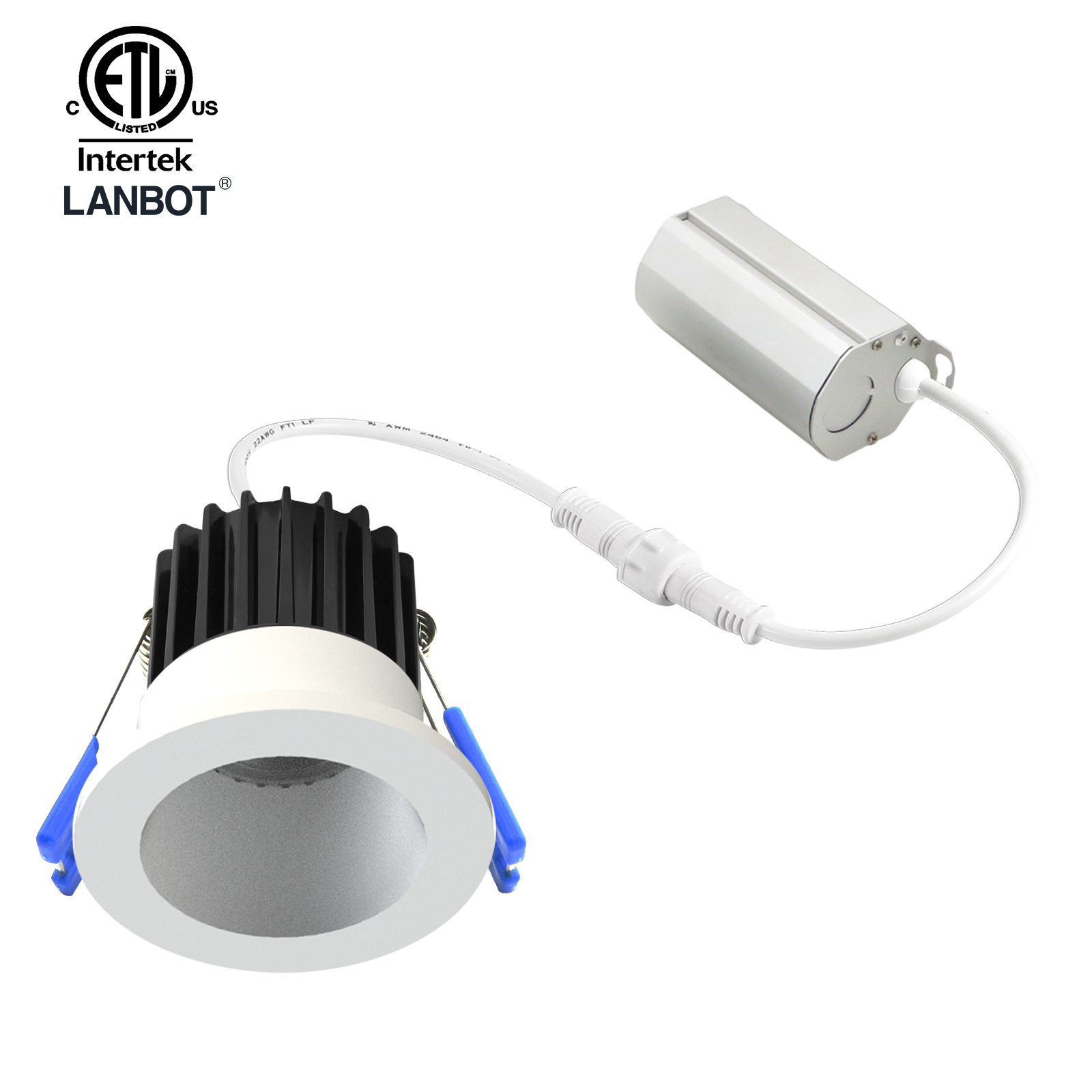 Hot sale Anti-glare 9W 12W 4 inch 2 Inch Recessed LED Can Light Ceiling light 120v led Recessed Light for ceiling