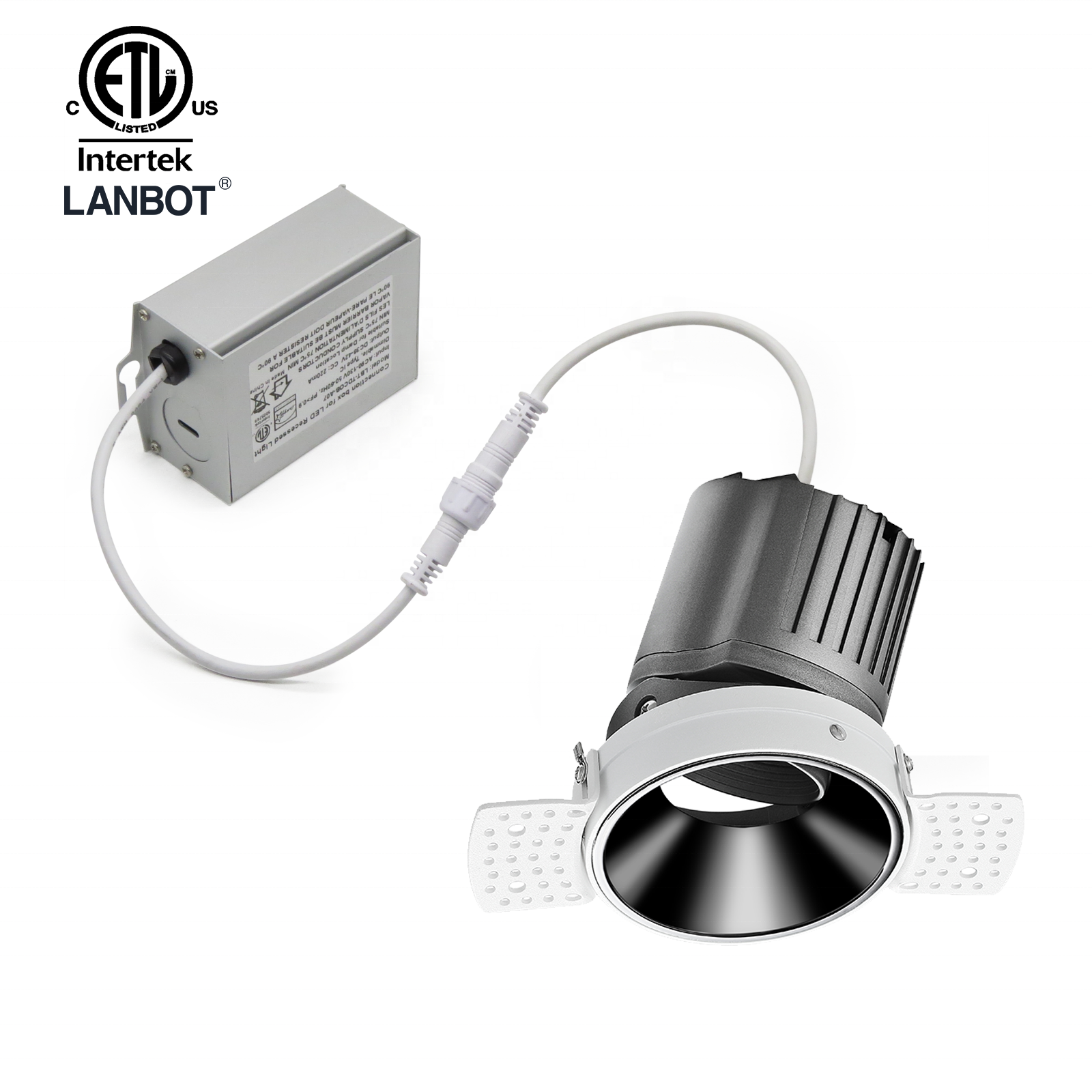 LANBOT JASON ETL110/120V line voltage 4 inch 6 inch downlight retrofit series led disk light