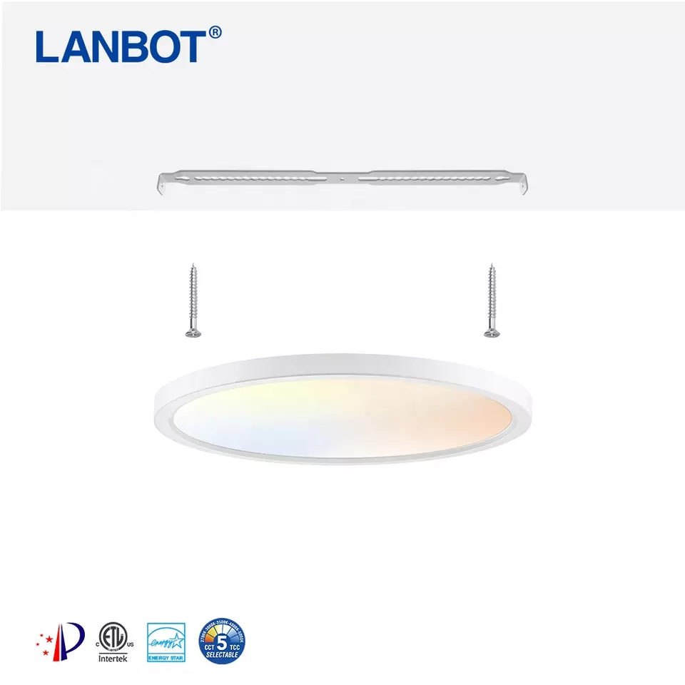 Hot Sales LED Ceiling White Black 13W 18W 24W Ultra-thin Anti-glare ETL 2700K-6000K LED Ceiling Light