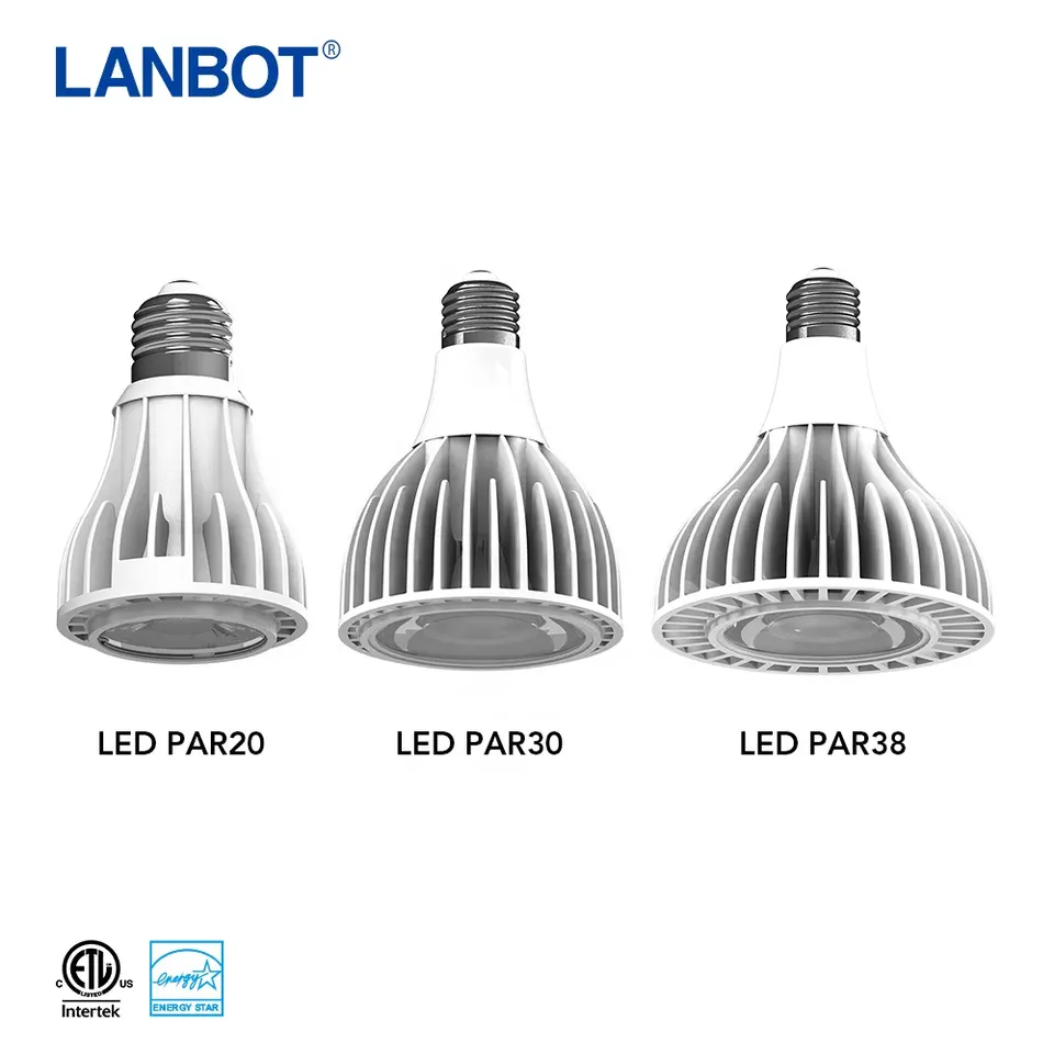 Original Master LED PAR20 PAR30 PAR38 Spotlight 10W 20W 30W 3000K/4000K/5000K/6000K LED Bulb E26 E27 LED PAR Light Bulbs