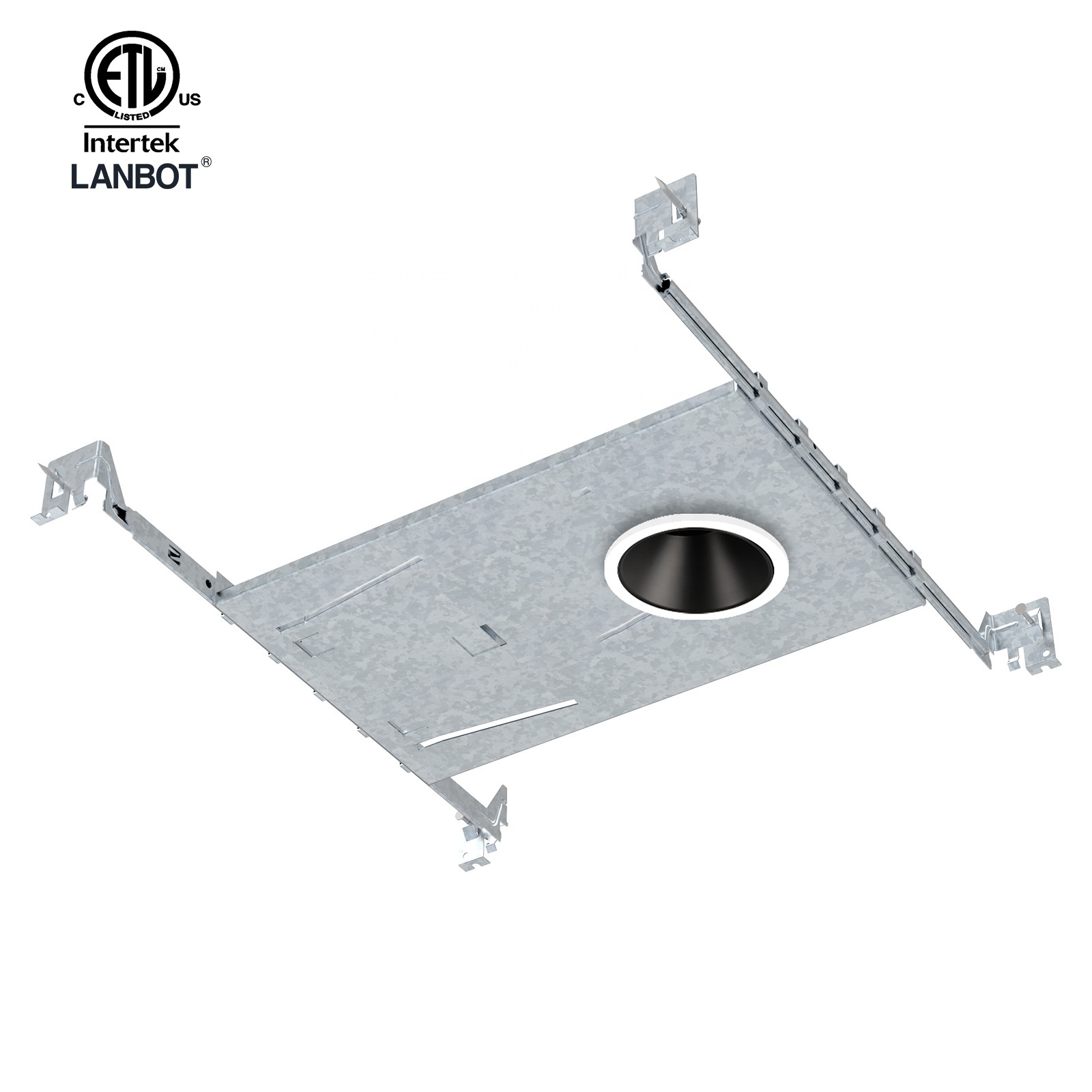 New Construction 3 inch Square LED Recessed Mounted Panel Light Modern Modeling Design Fixture For Indoor Lighting