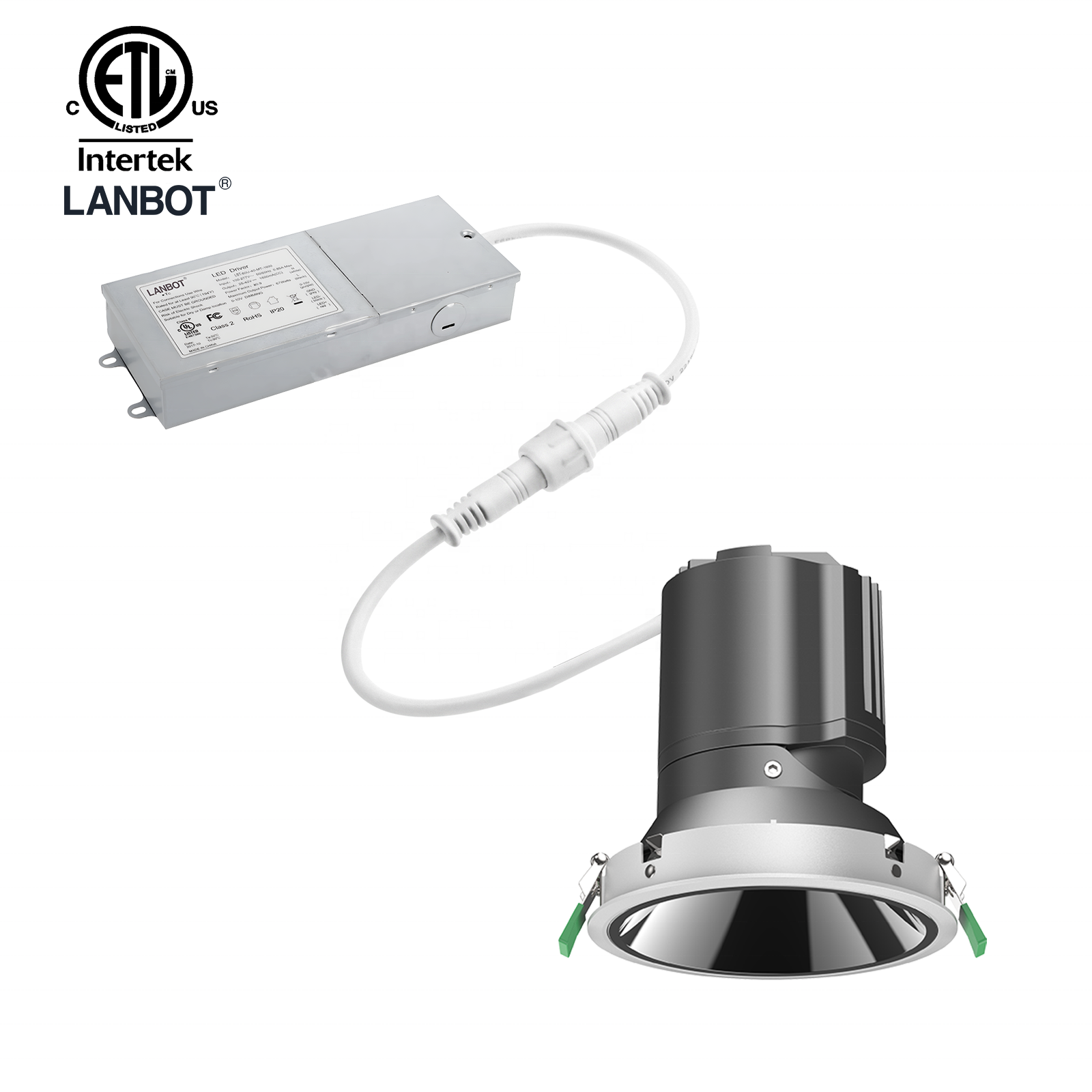 LED 6 Inch Recessed Led Light Standard Traditional Downlights Led Downlight Without LED Retrofit