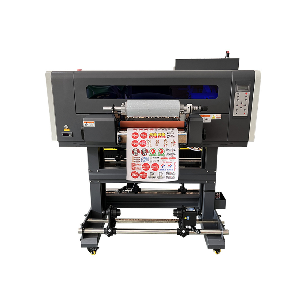 Small roll to roll uv dtf printer laminator all in 1 a3 mobile case printing stickers machine 3 TX800 heads i1600 uv printer