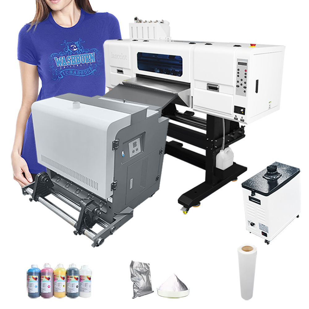 Lancelot procolored Heat press transfer double head dtf printer i3200 i1600 xp600 60 cm dtf printer with powder shaker