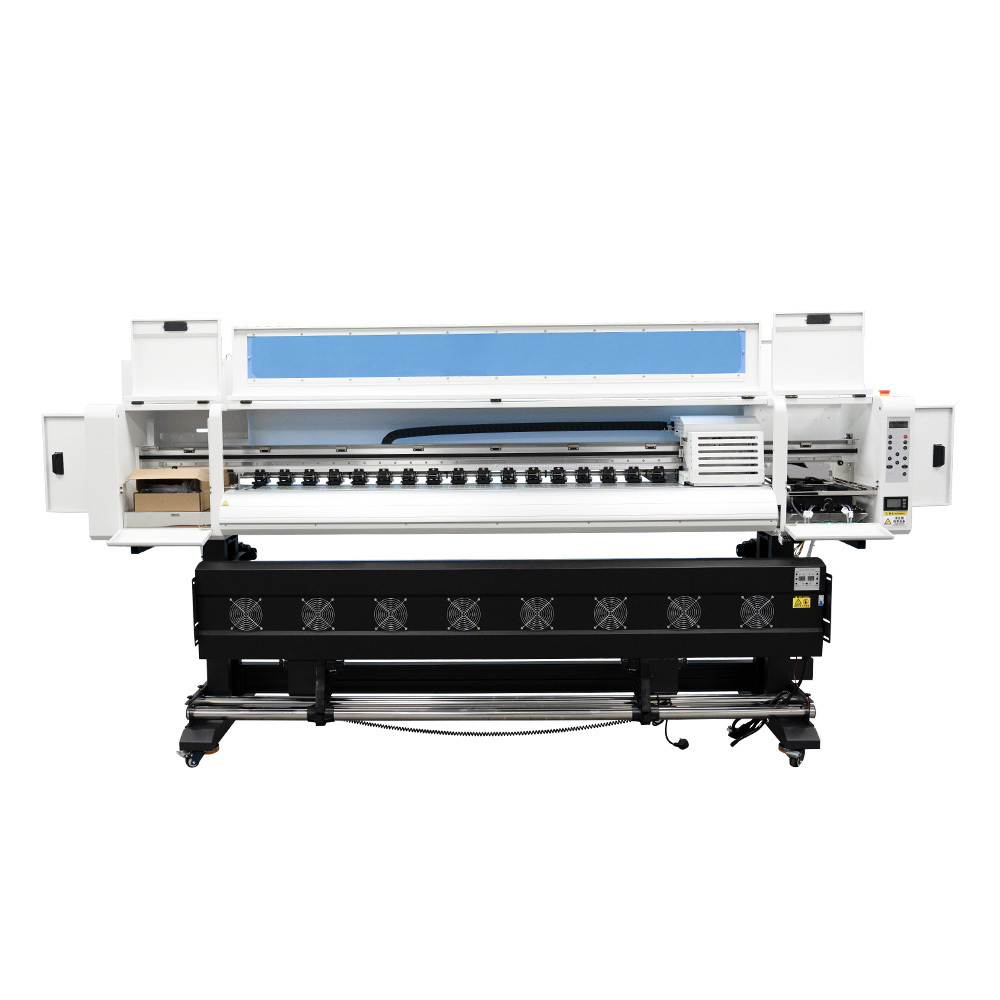 1.6m / 1.8m Large Format Inkjet Printer with xp600 Epson Head Hoson Eco-Solvent /Sublimation printer Transfer printing machine