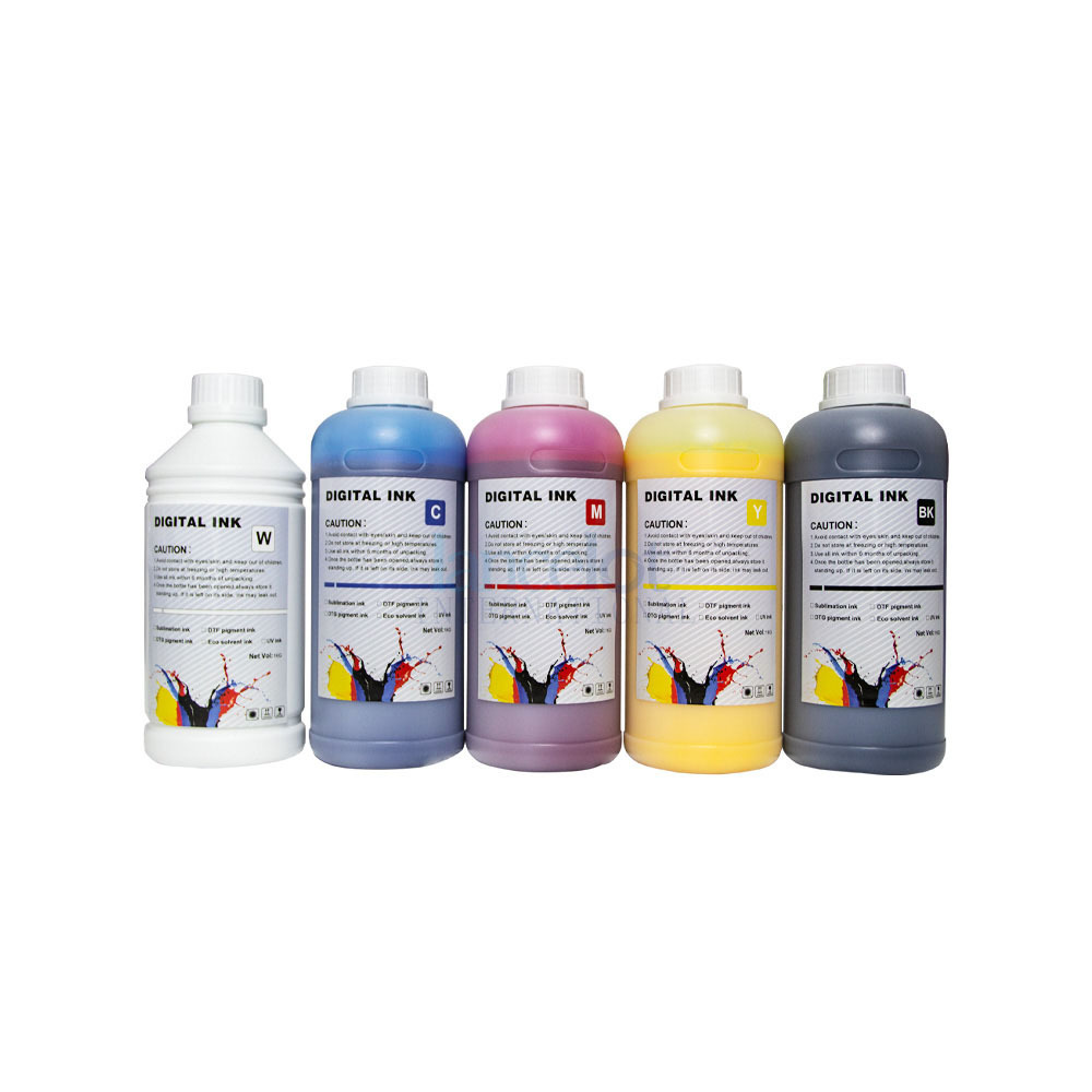 inkjet printers wholesale 1L dtf dry ink infrared absorb ink heat transfer printer for textile dtf printing making machine