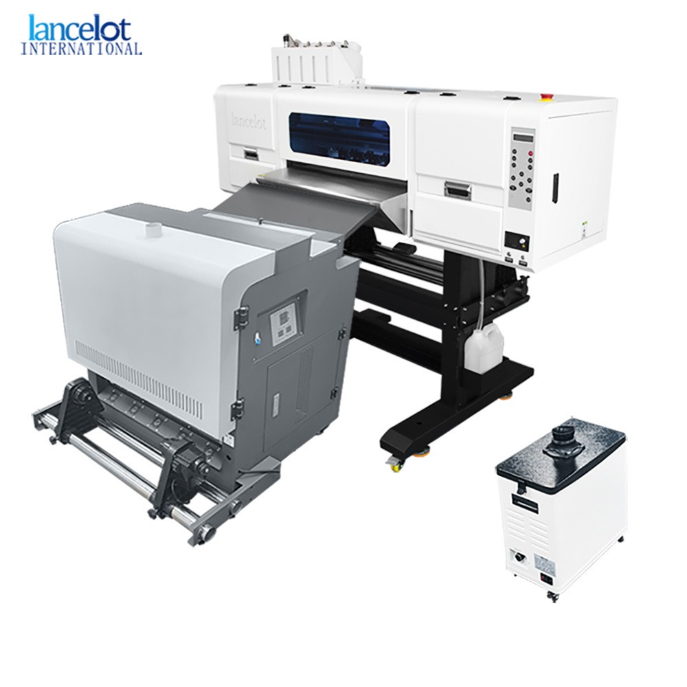 Lancelot procolored Heat press transfer double head dtf printer i3200 i1600 xp600 60 cm dtf printer with powder shaker