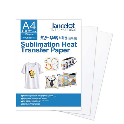 A3 A4 size sublimation paper wholesale high speed fast dry heat transfer printing paper