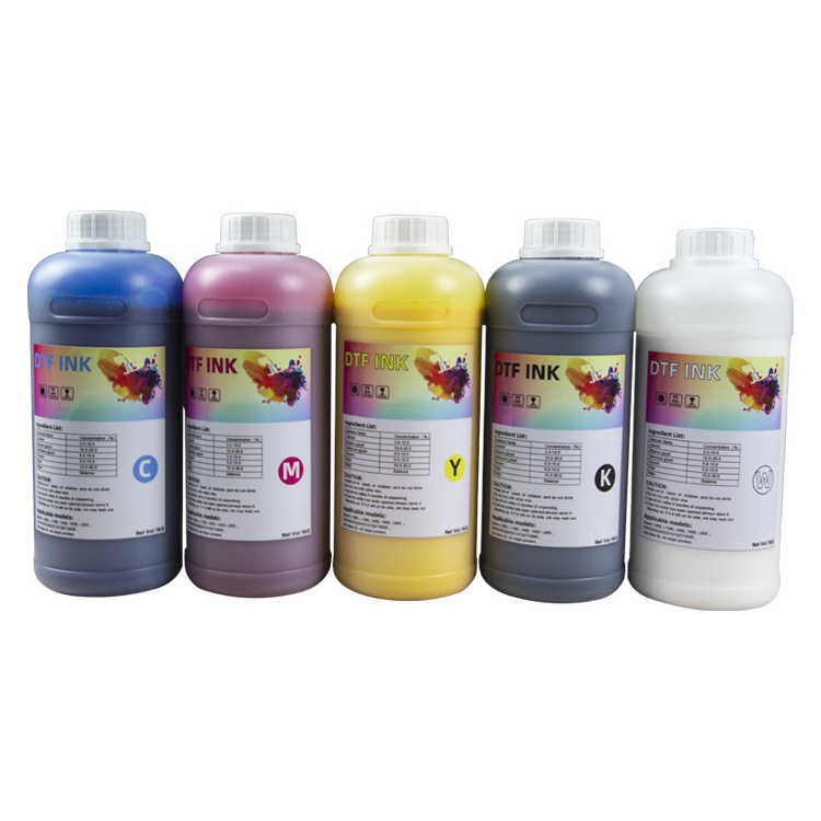 inkjet printers wholesale 1L dtf dry ink infrared absorb ink heat transfer printer for textile dtf printing making machine