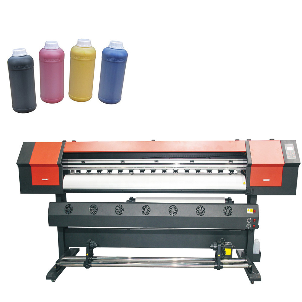 High Quality Eco Solvent 1.6m 1.8m 3.2m Inkjet Printer With I3200/xp600 Head 24 Inch Eco Solvent Printer