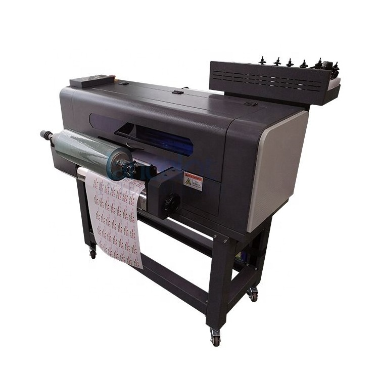 Small roll to roll uv dtf printer laminator all in 1 a3 mobile case printing stickers machine 3 TX800 heads i1600 uv printer