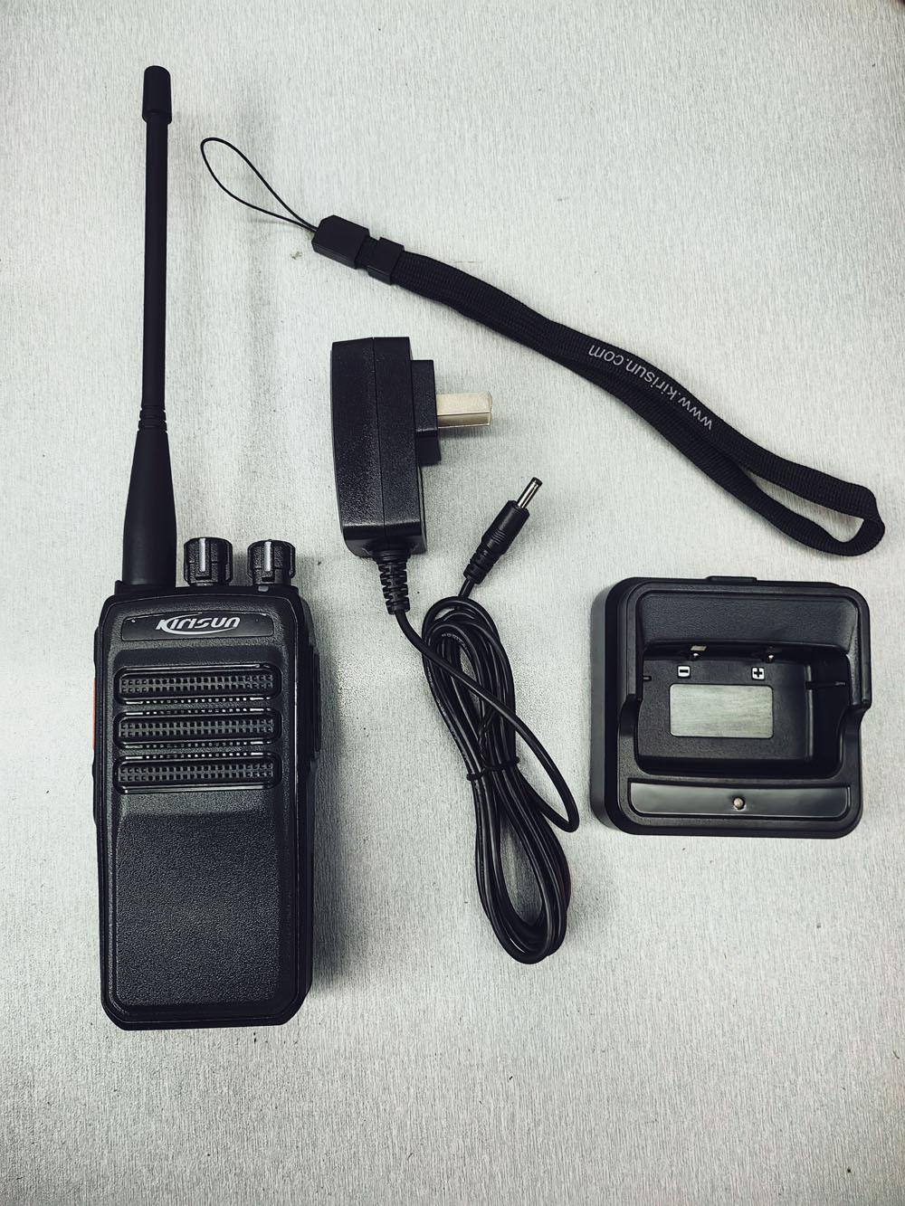 Portable Digital Walkie Talkie Kirisun DP405 Dual Band Two way Radio 100 Mile 2 Way Radios Digital