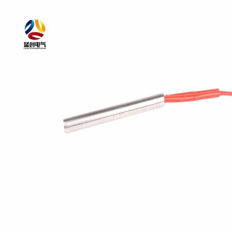 220v Custom mold cartridge heating resistors pellet stove igniter cartridge heater with k type thermocouple