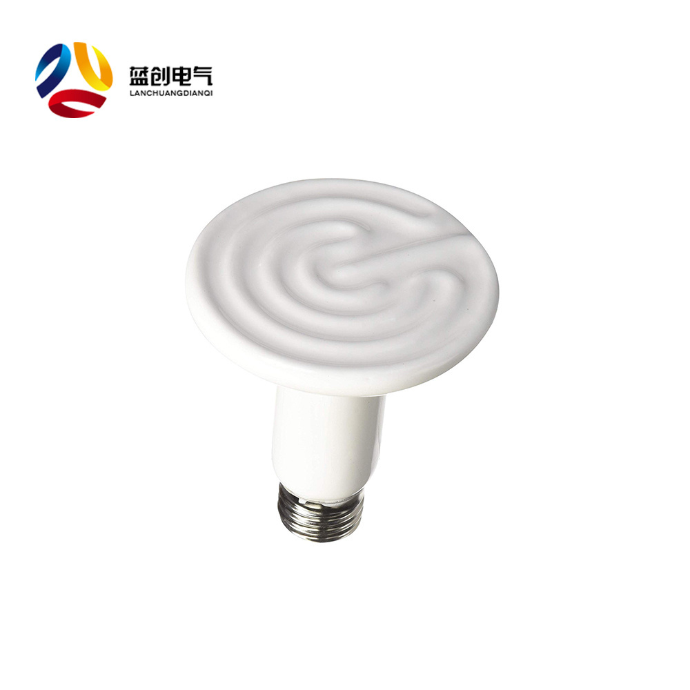 Infrared Ceramic Heat Emitter Lamp Light Bulb for Reptile Pet Brooder