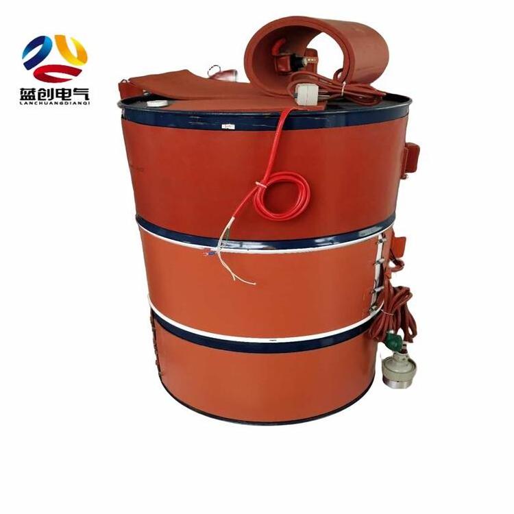 Customized Silicone Rubber Heating Element Honey Drum Band Heater for 200 litre Metal Drums