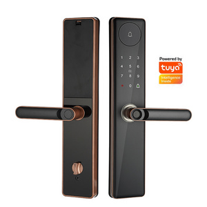 High Safety Europe Standard Mortise Electronic Rfid Key Card Smart Hotel Door Lock System Aluminium Door Smart Lock