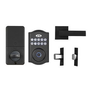 High Quality WiFi Smart Digital Lock Password Deadbolt Lock Digital Electric Handle Front Door Lock With Keypad