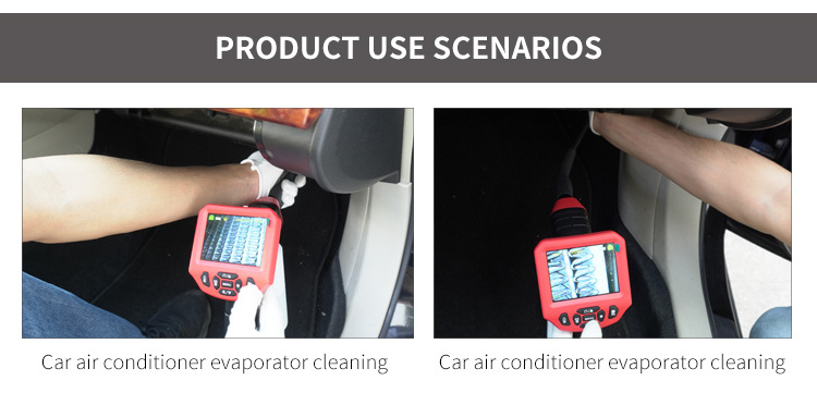 Top selling visual cleaning gun & car wash machine for car and air conditioner cleaning borescope