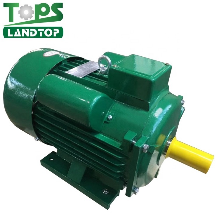 Landtop YC 1500rpm 5hp 4kw 220v 1hp 2hp 3hp 4hp 7.5hp 10hp 4 Pole ac motor single phase ac electric motor