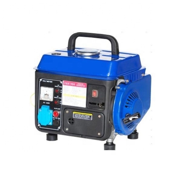 LANDTOP 650W Portable Petrol Generator 1E45F Air-cooled Electric Power Manual Starter 0.65KW Gasoline Generator